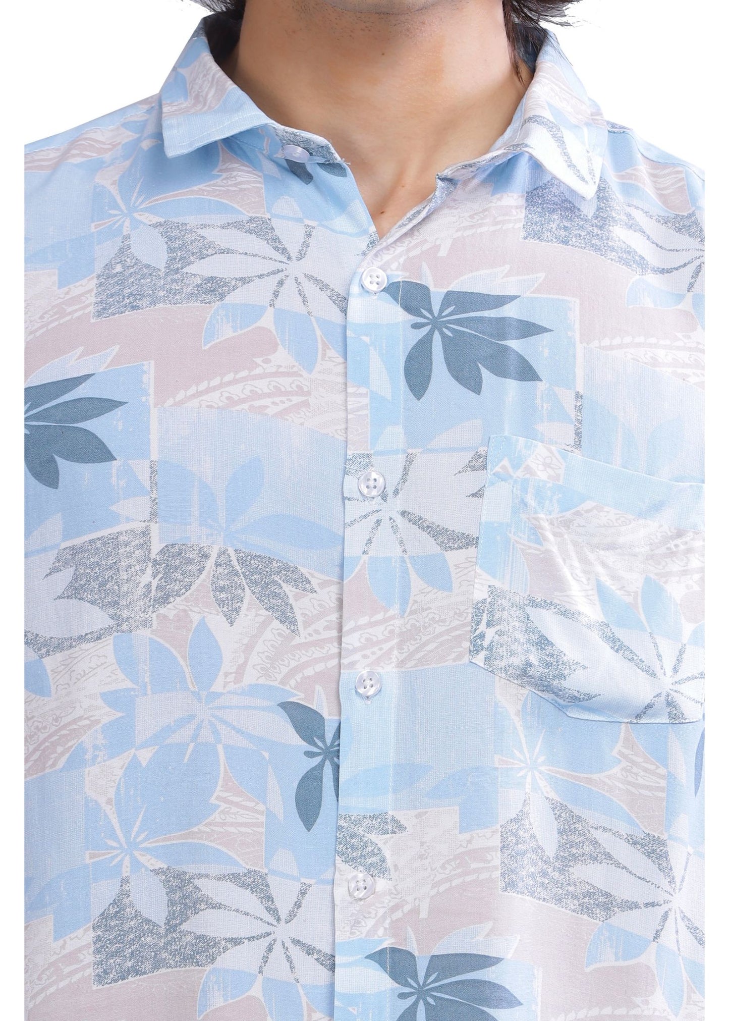 Sky Patch Printed Shirt - Tusok