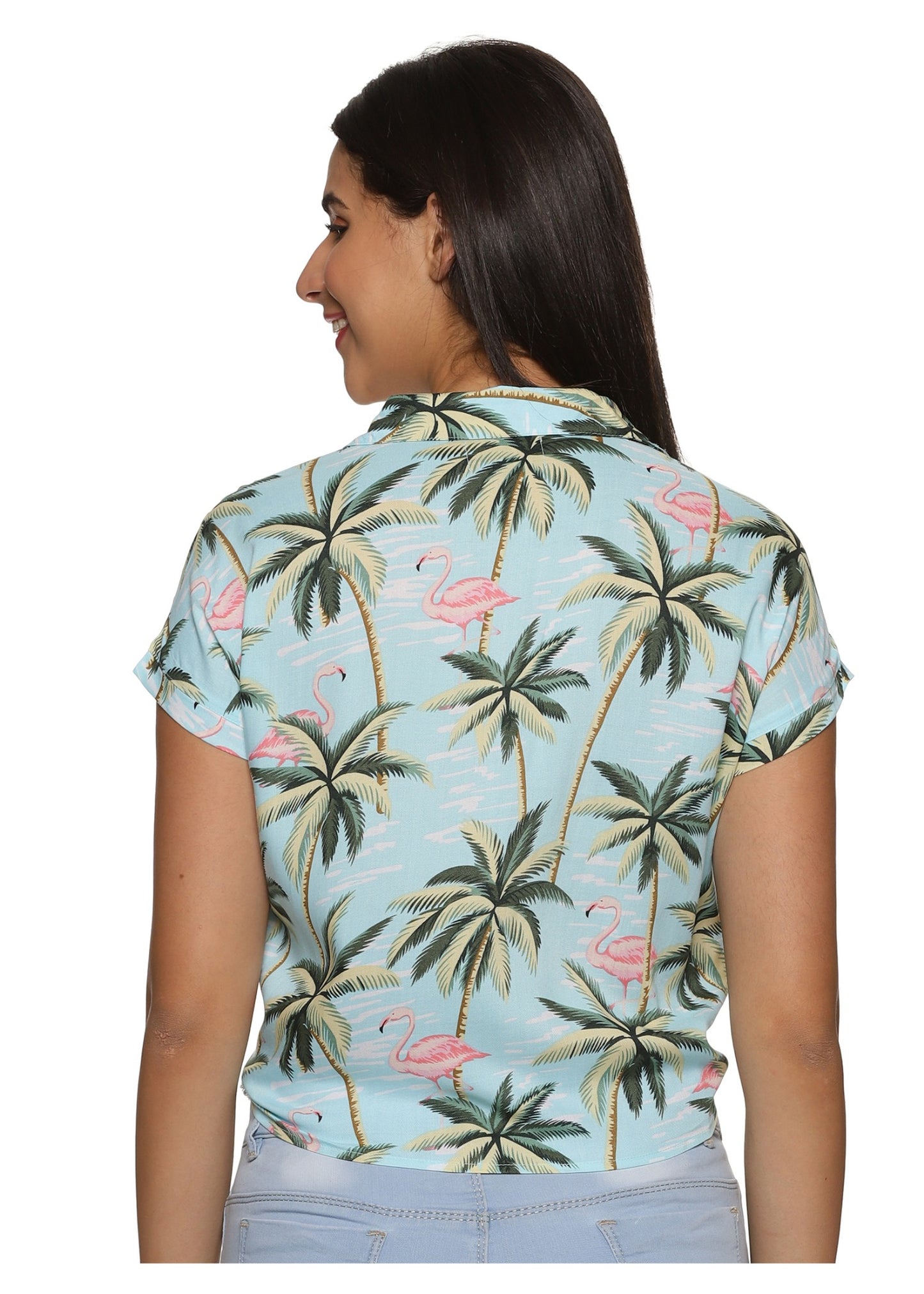 Cruise Front Knot Women Shirt - Tusok