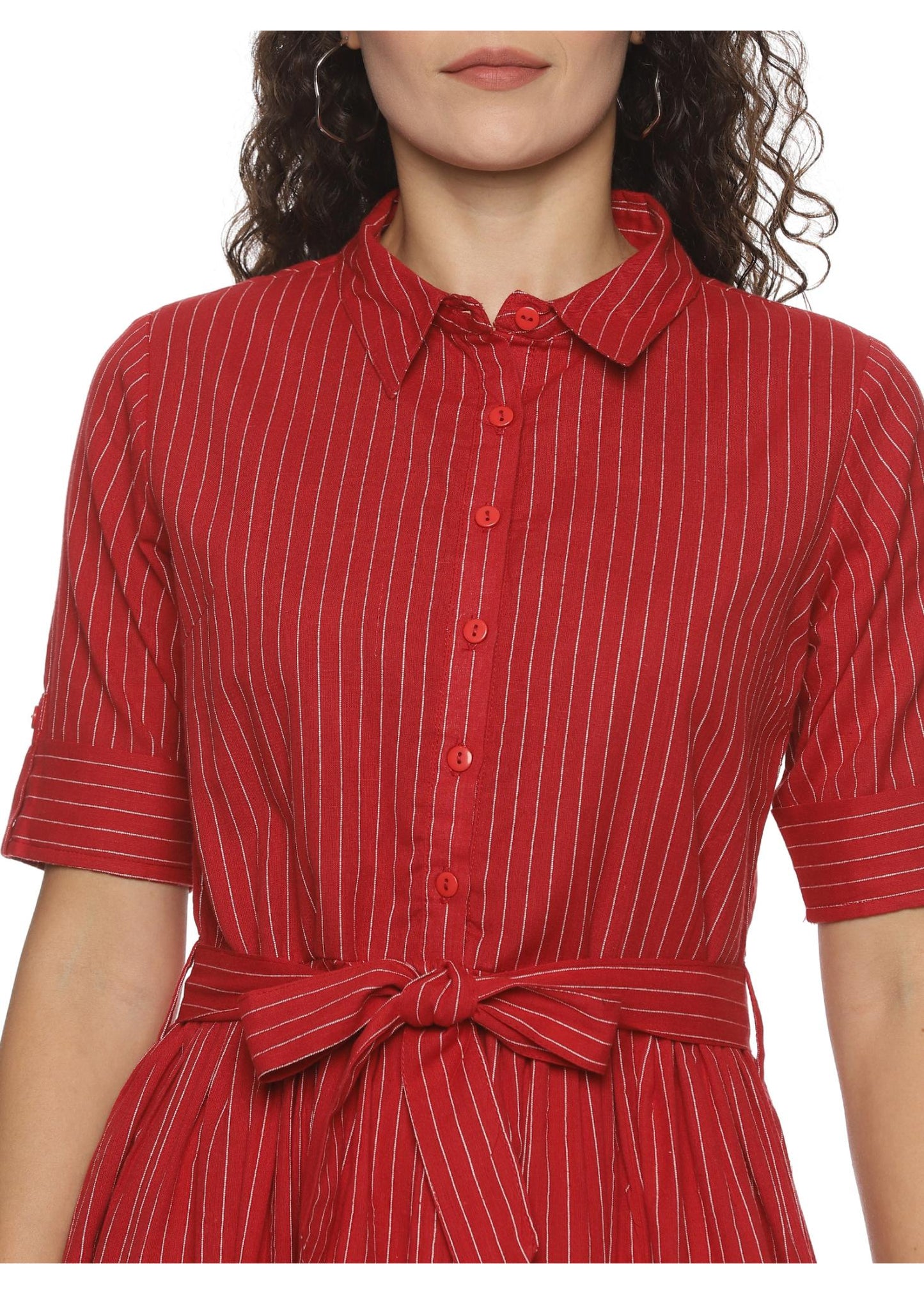 Scarlet Couple Matching Shirt and Dress