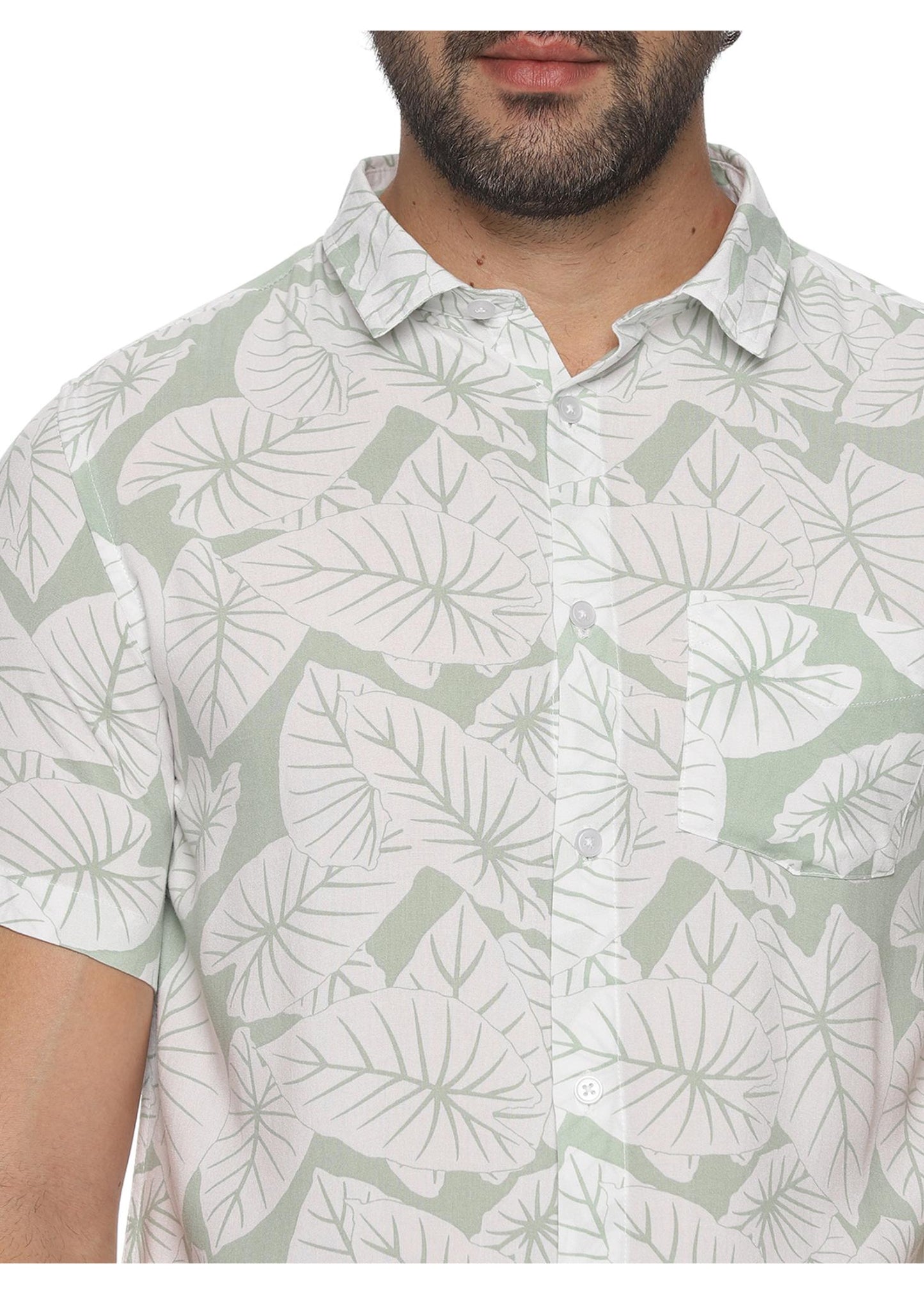 Green Meadow Mens Printed Shirt