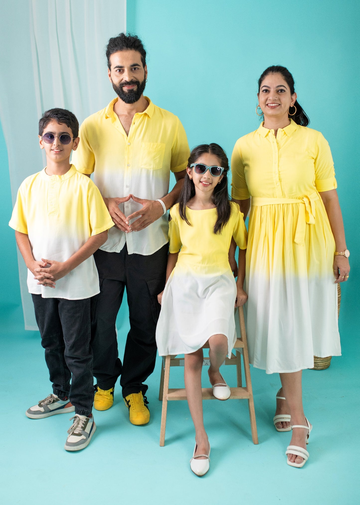 Daffodil Ombre Matching Family Combo