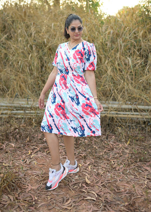 Flames Women Dress