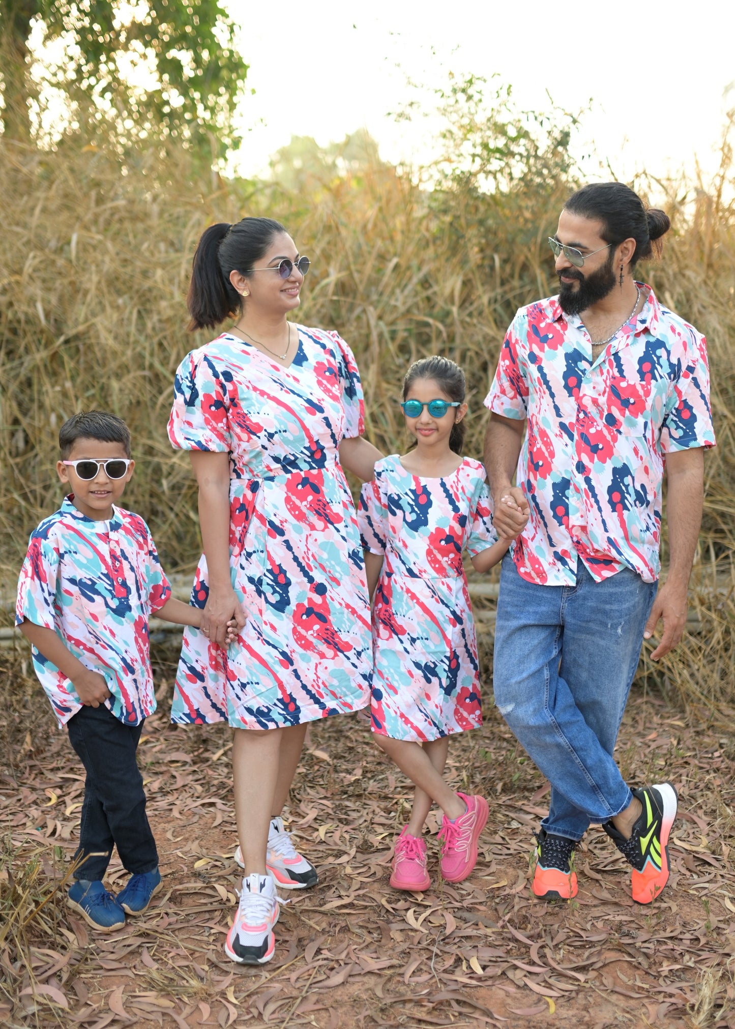 Flames Family Matching Combo