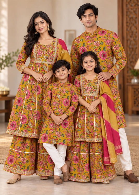 Gulshan Ethnic Family Matching Combo