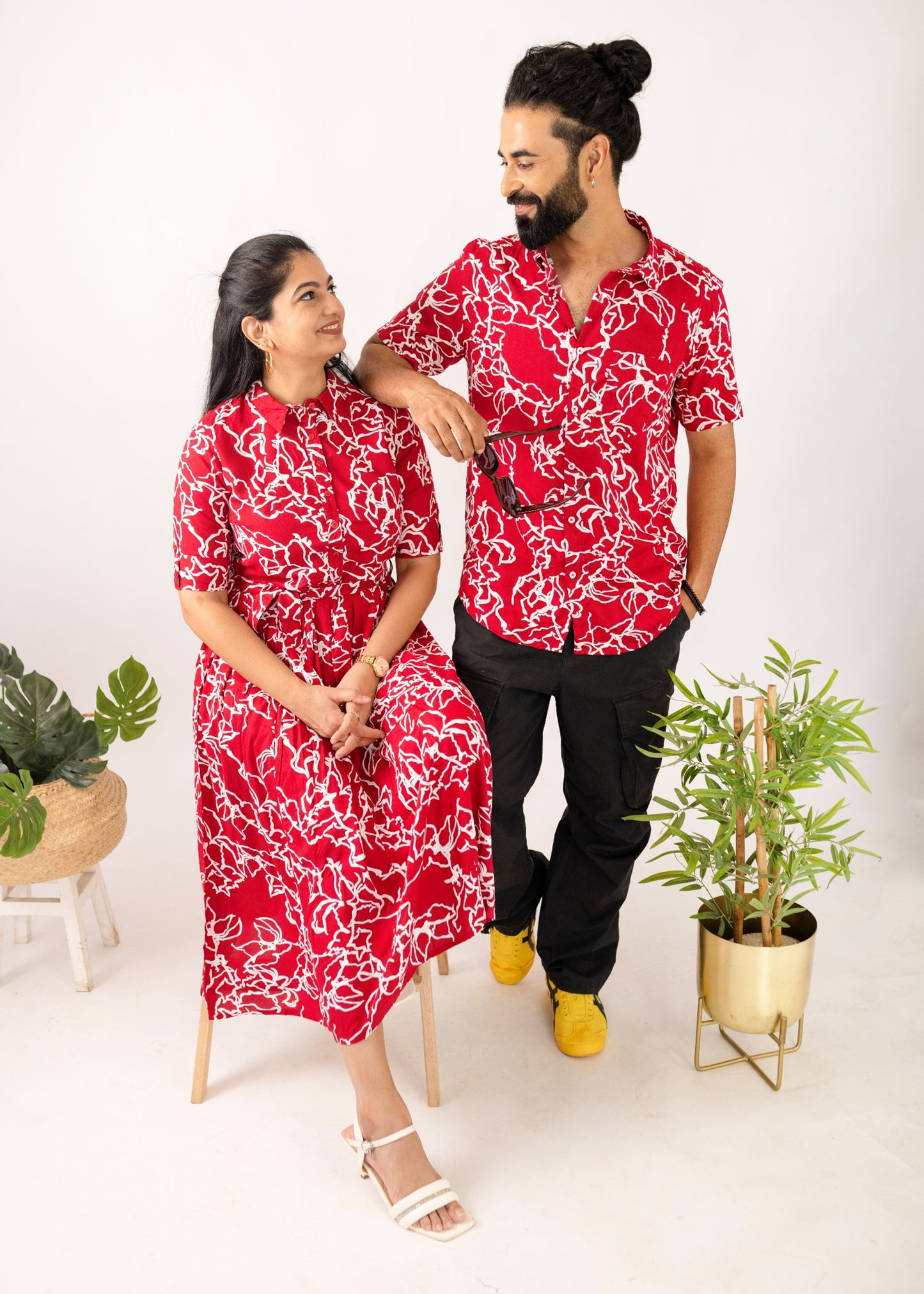 Crimson Couple Matching Combo