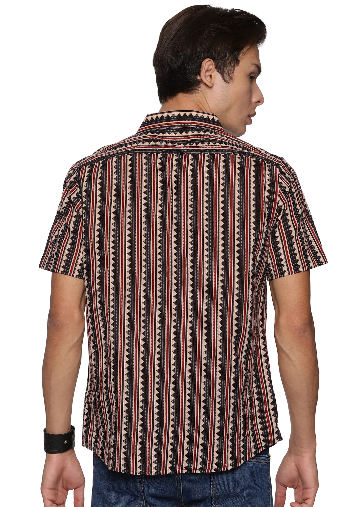 Raspberry Cotton Shirt - Tusok