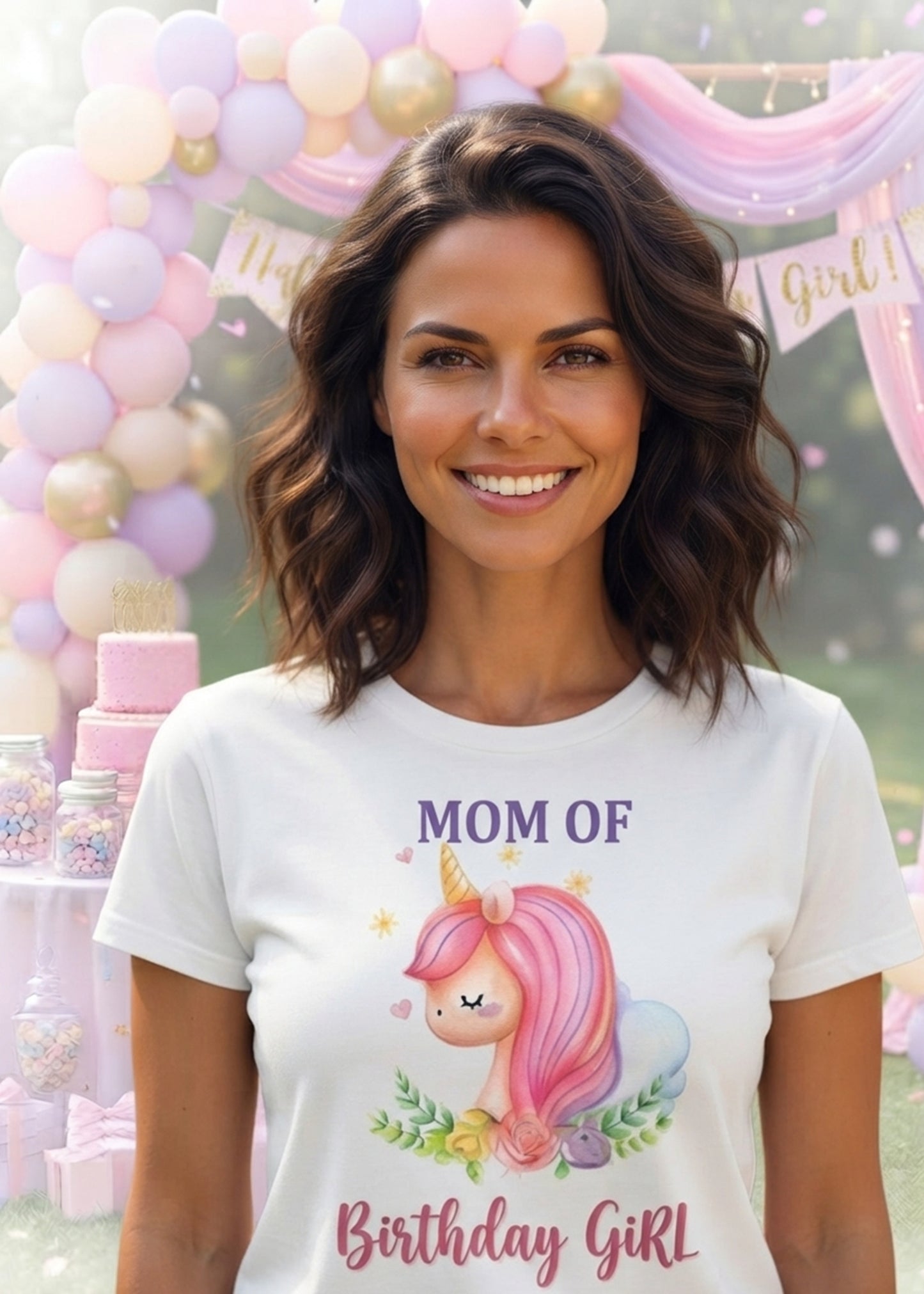Unicorn Mother Women Tshirt