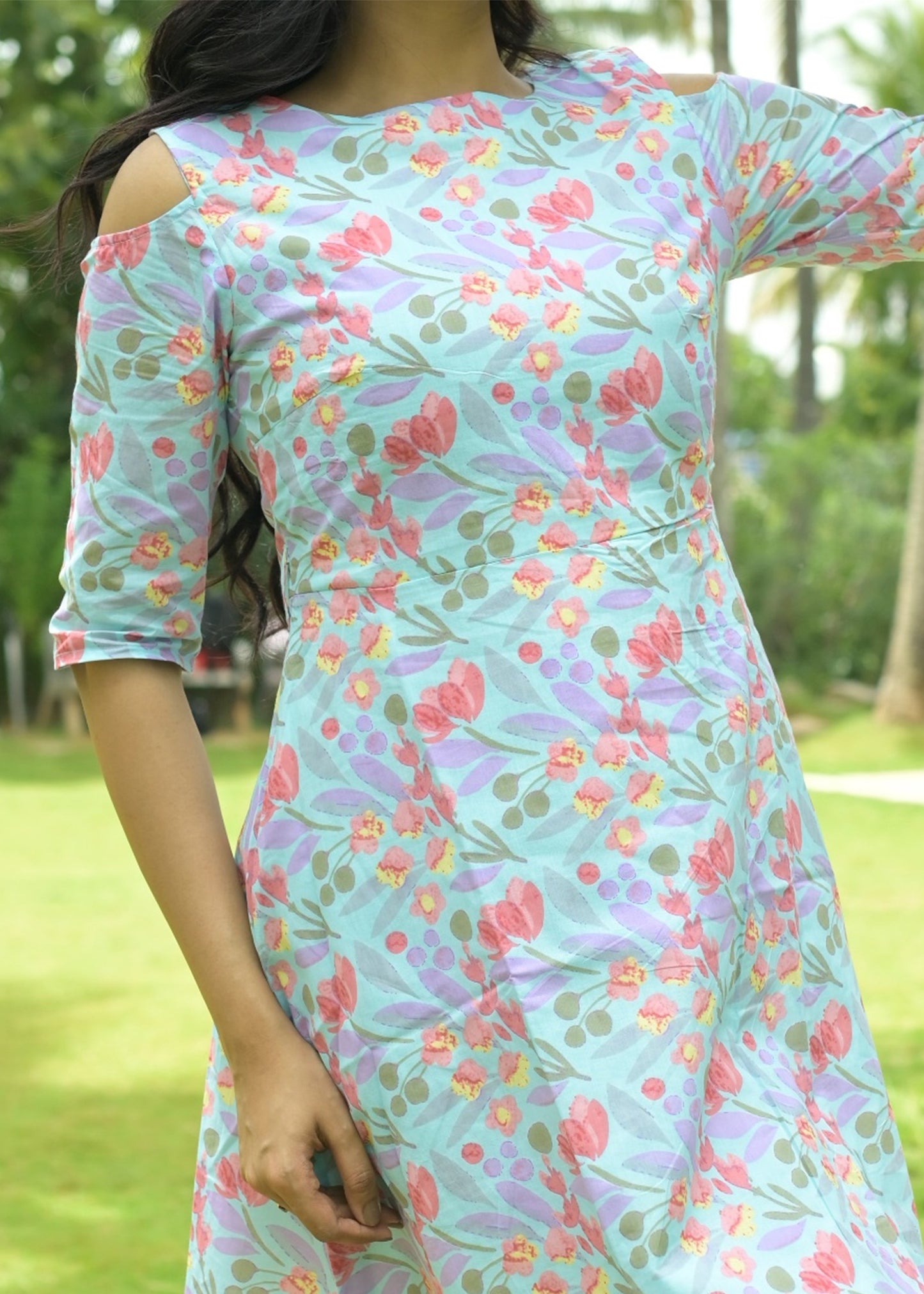 Bluebell Couple Matching Shirt and Dress - Tusok