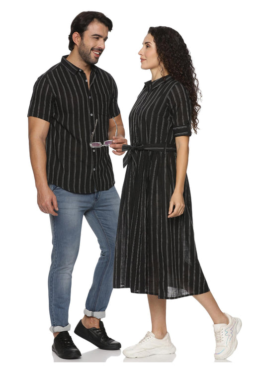 Apollo Couple Matching Shirt and Dress