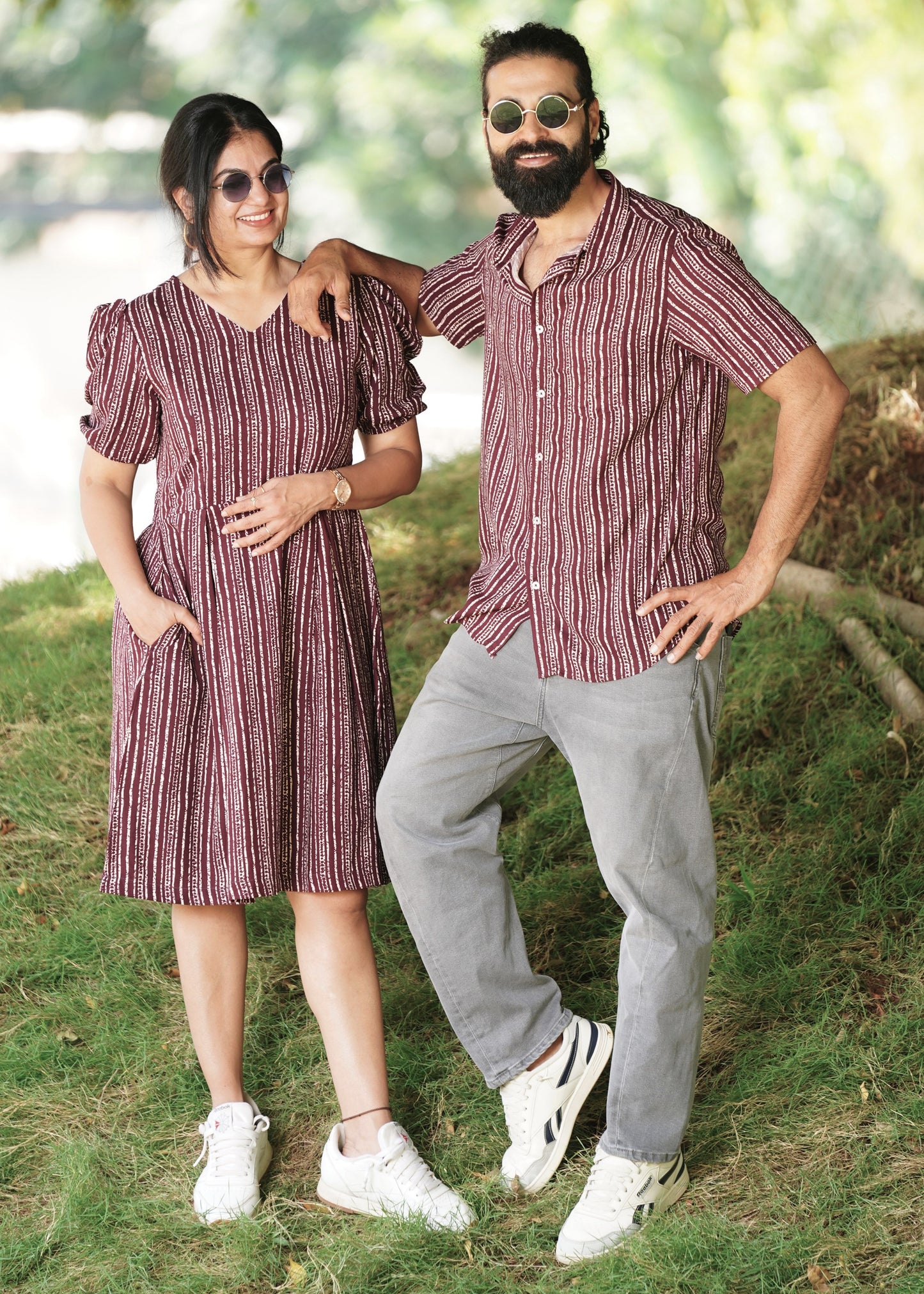 Blush Couple Matching Combo