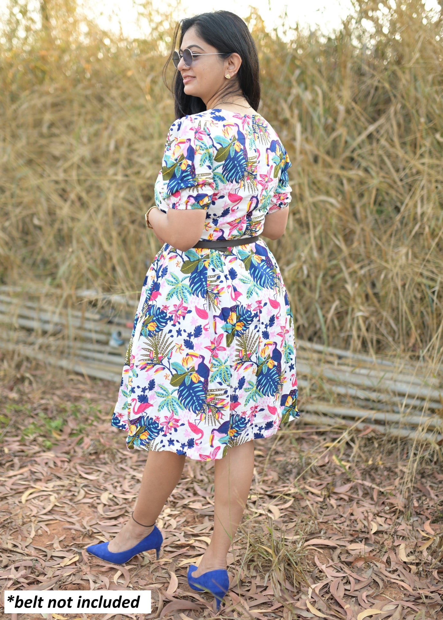Rock n Roll Couple Matching Shirt and Dress