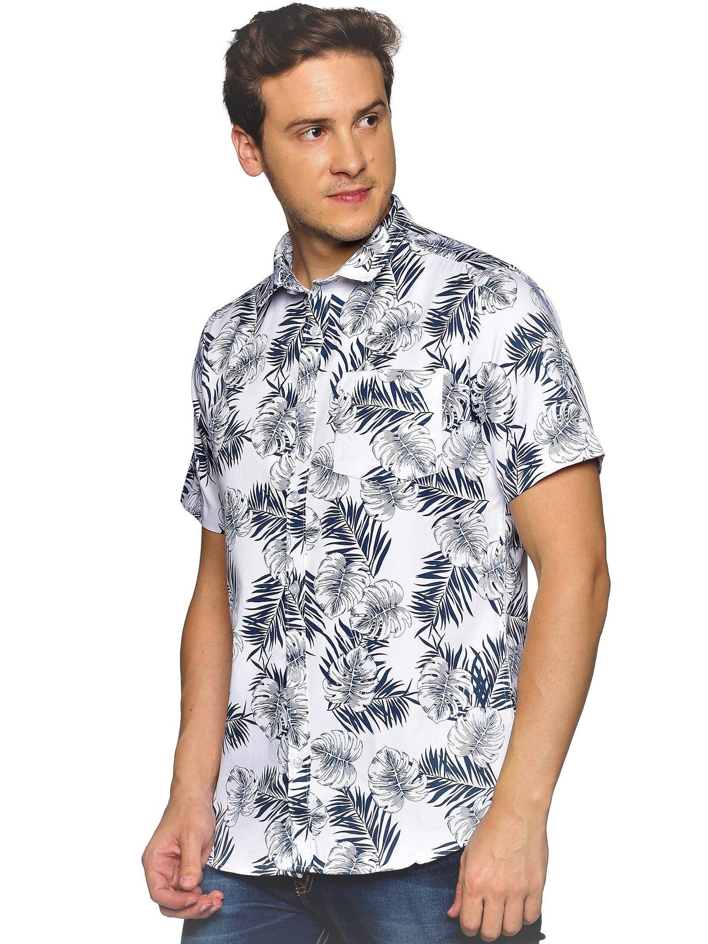 Grey Zebra Printed Shirt - Tusok