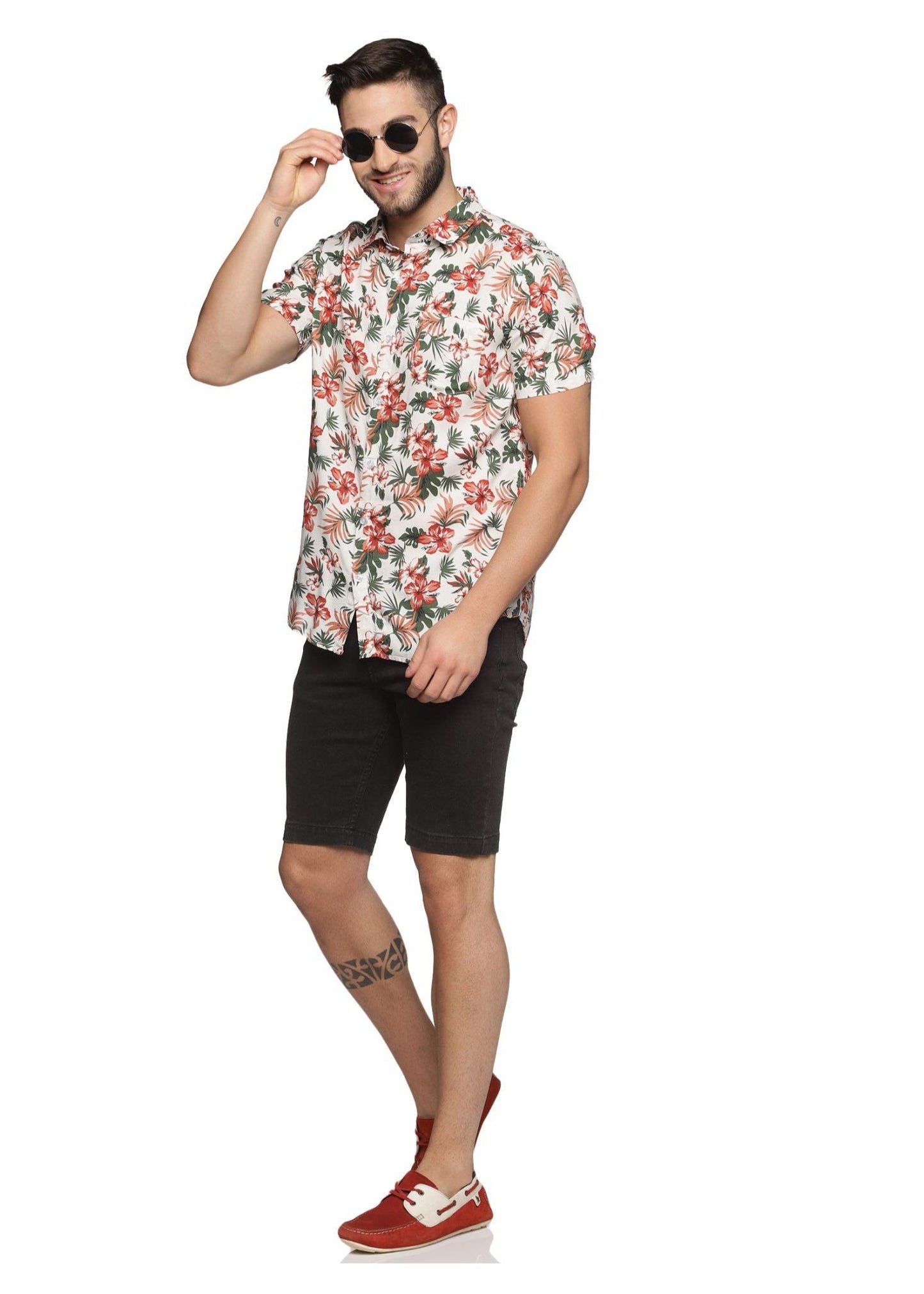 Bourbon Printed Shirt - Tusok