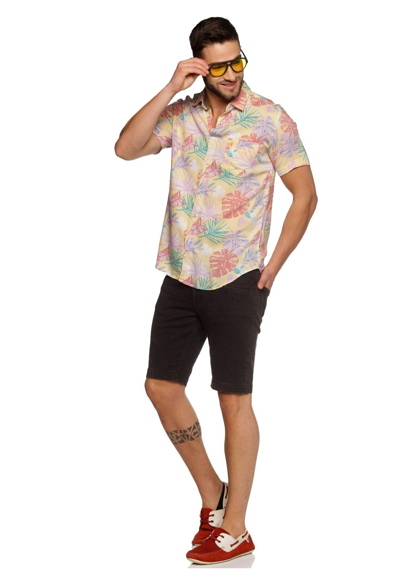 Butterscotch Printed Shirt - Tusok