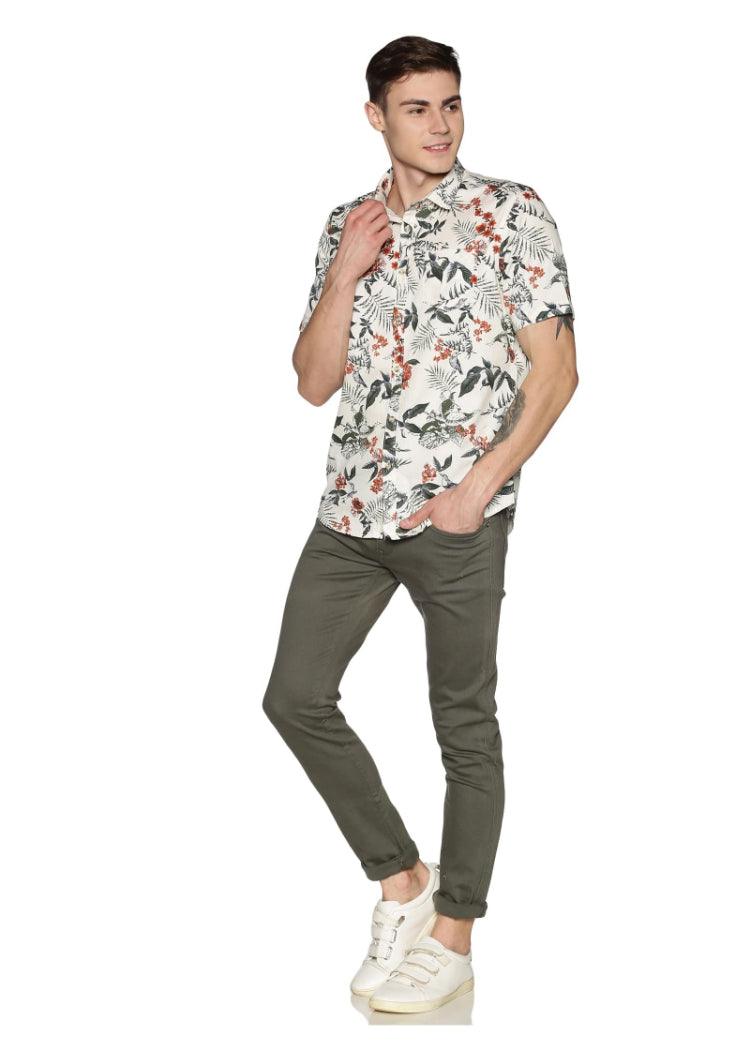 Canary Printed Shirt - Tusok