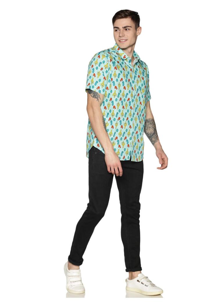 Prickly Pear Printed Shirt - Tusok