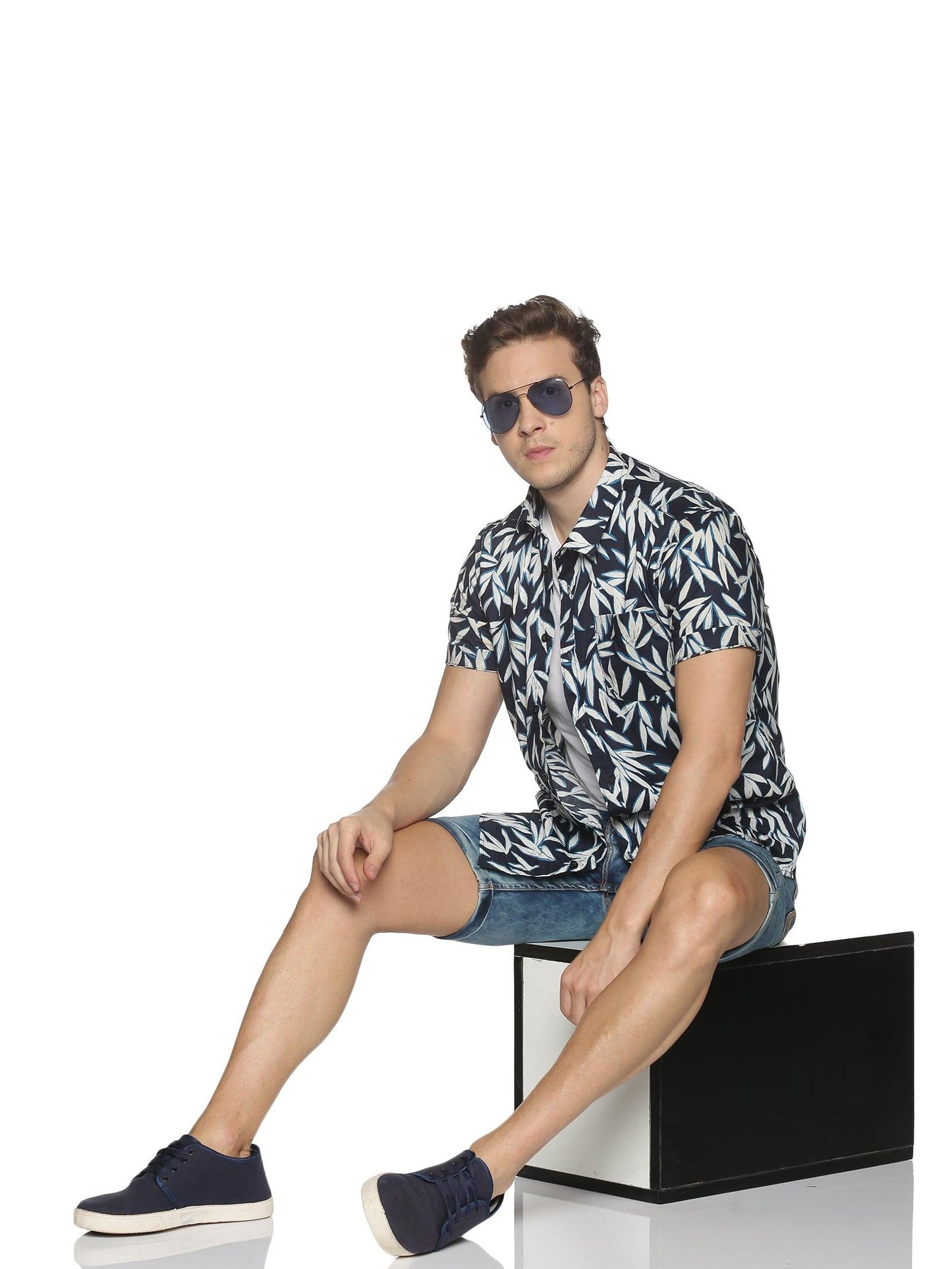 Black Pearl Printed Shirt - Tusok