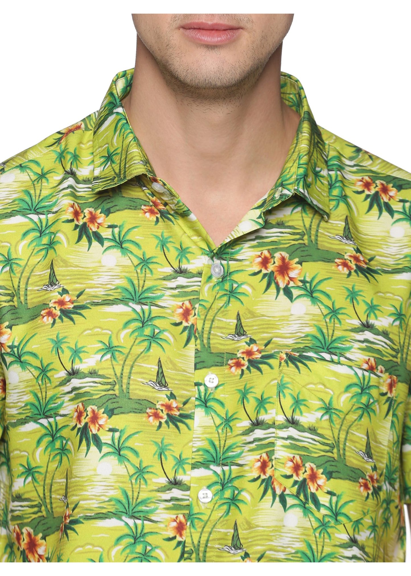 Emerald Printed Shirt - Tusok