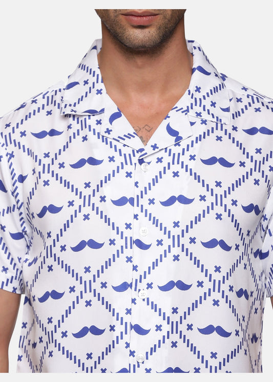 Moustach Men's Co-ords Set - Tusok