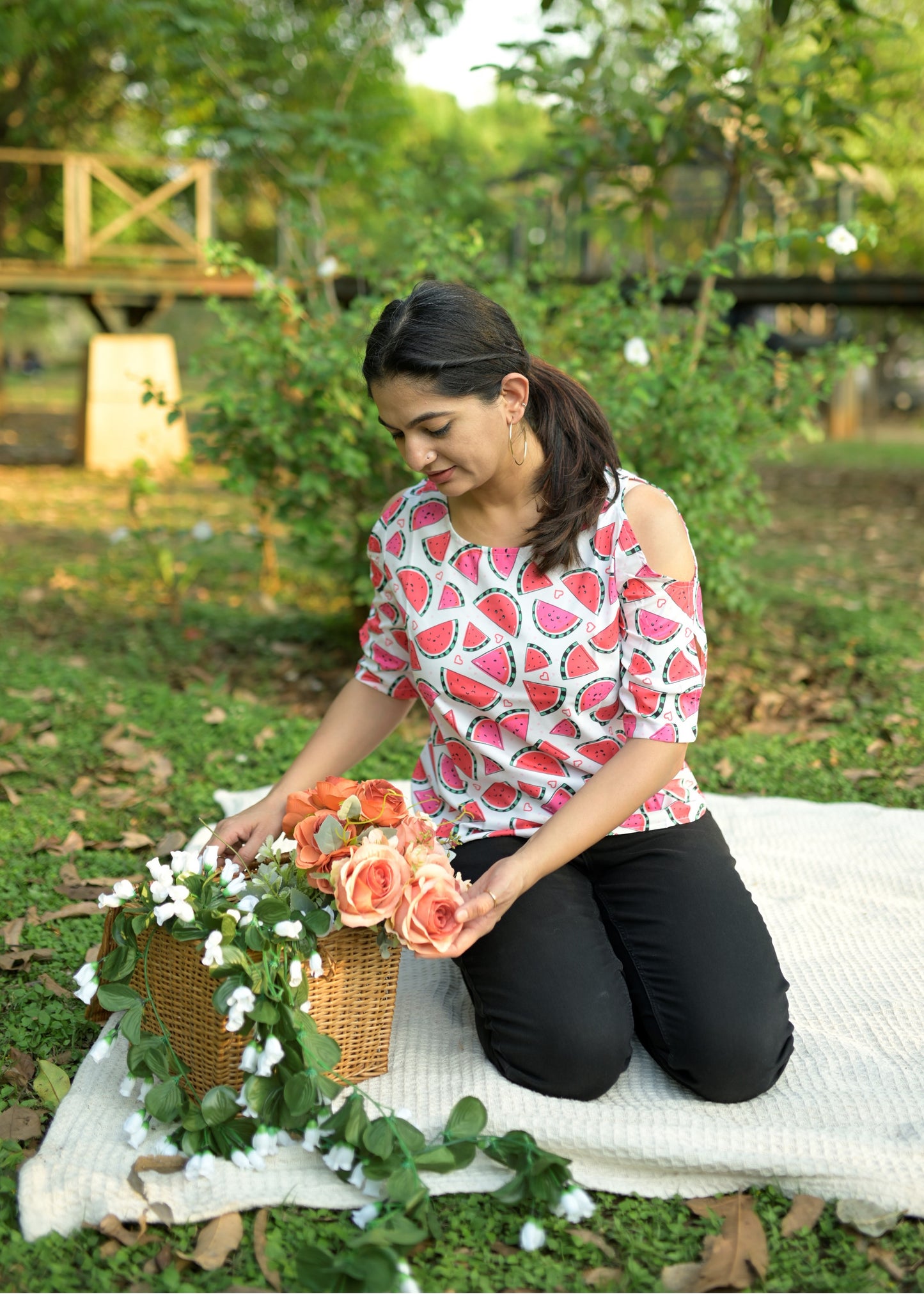 Pink Watermelon Family Matching Combo - Tusok
