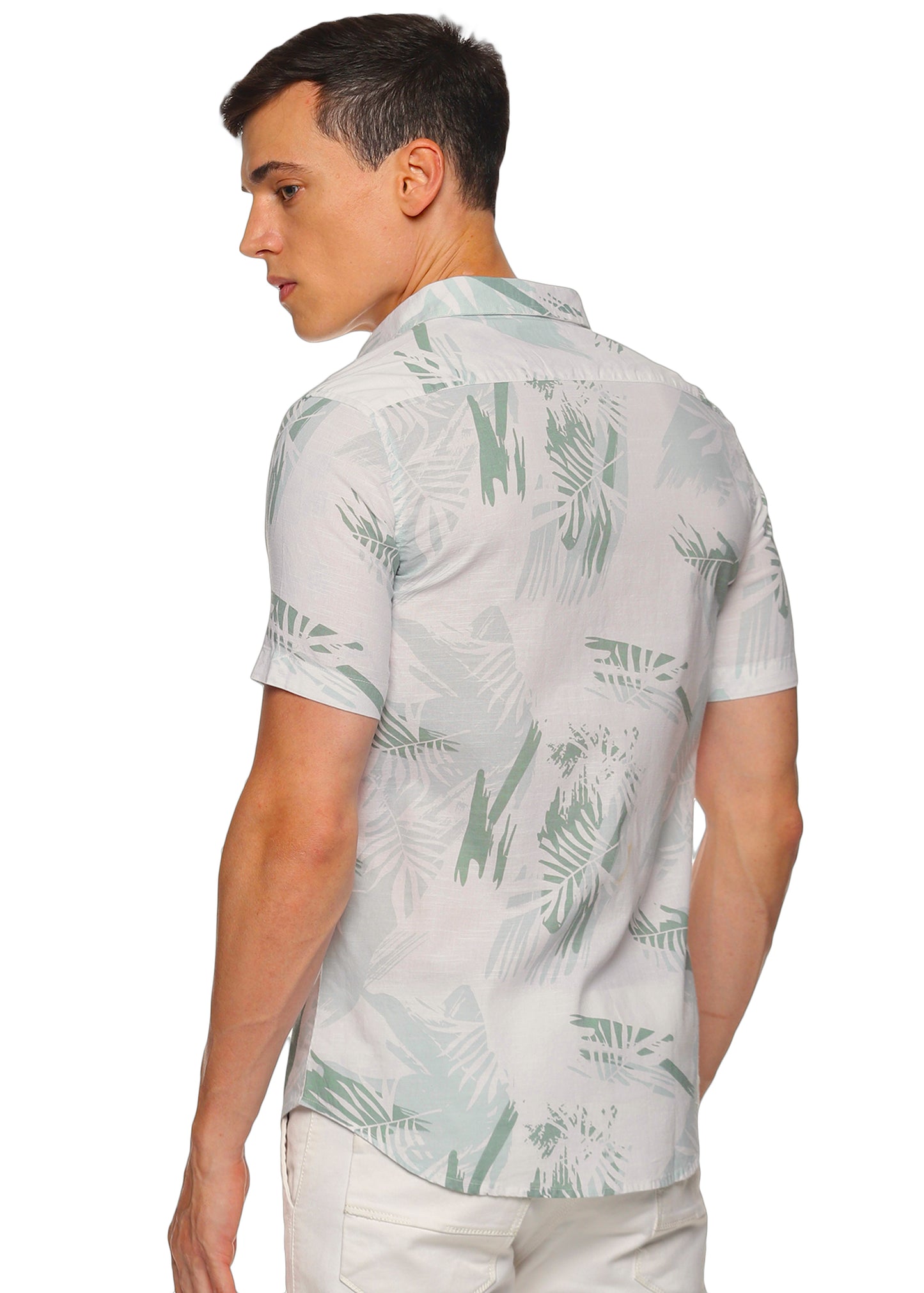 Green Overcast Printed Shirt - Tusok