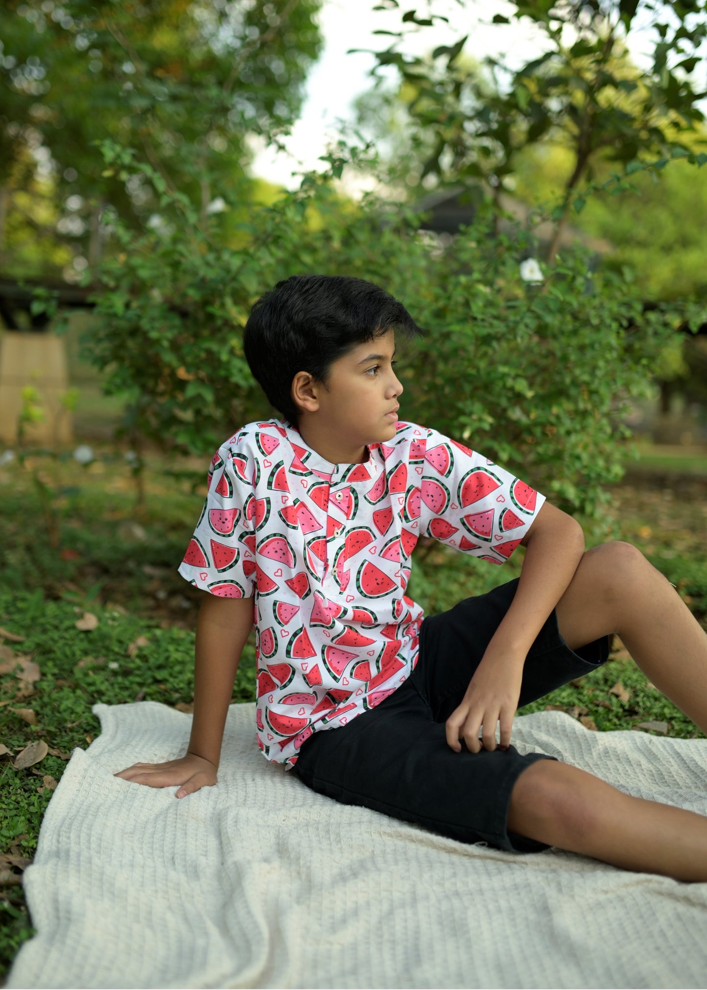 Pink Watermelon Kids Tshirt - Tusok