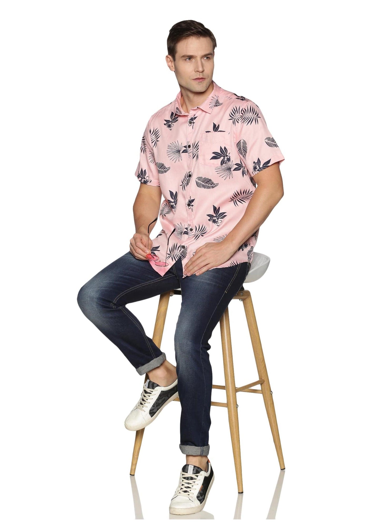 Pink Cavalry Printed Shirt - Tusok