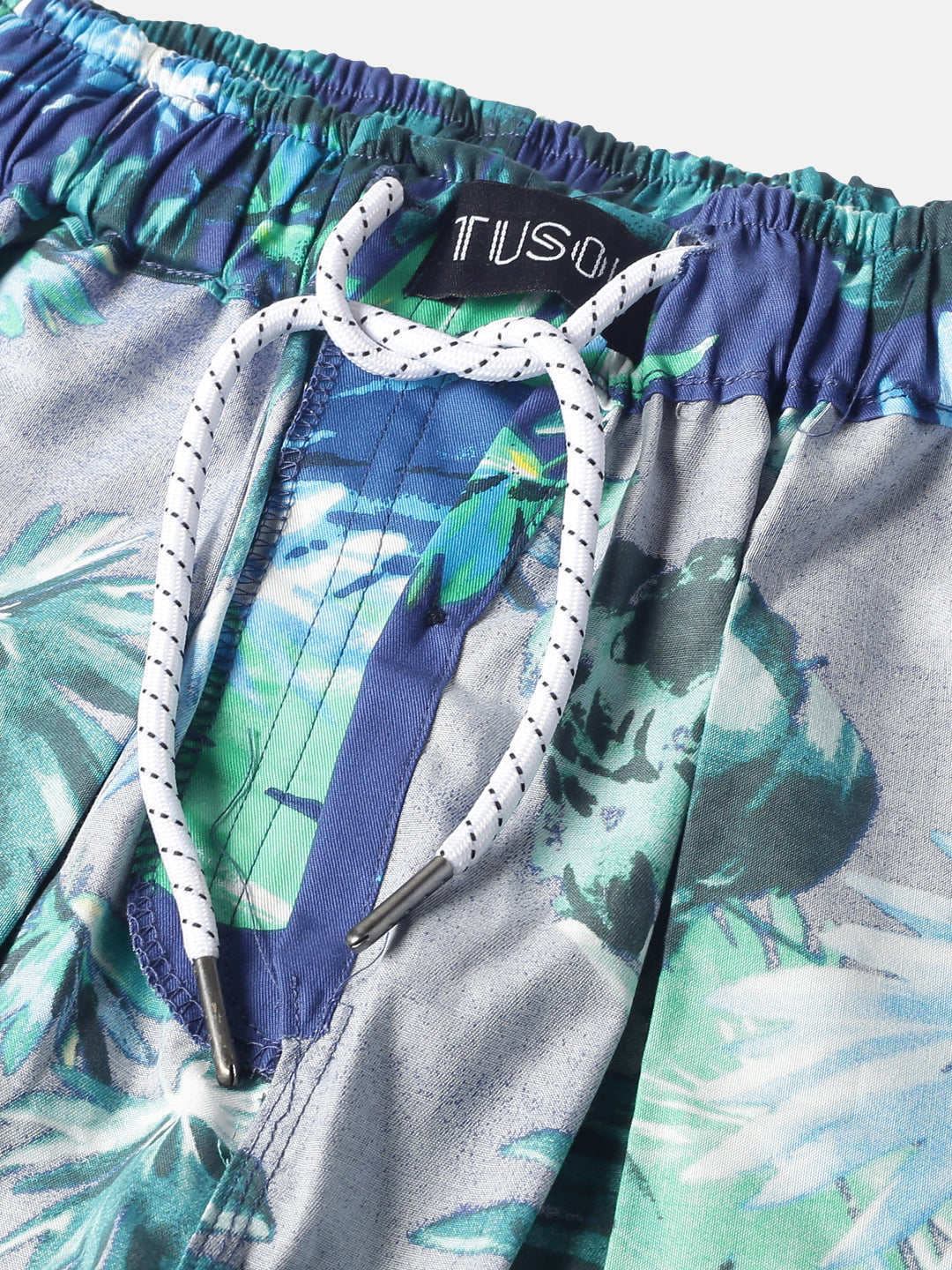 Seagrass Men's Tropical Printed Shorts - Tusok