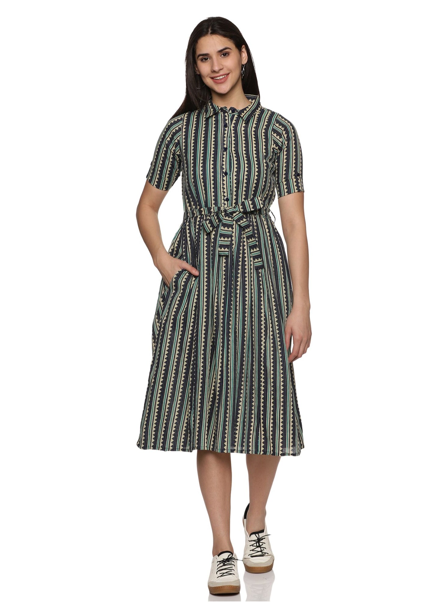 Hamilton Katha Couple Matching Shirt and Dress - Tusok