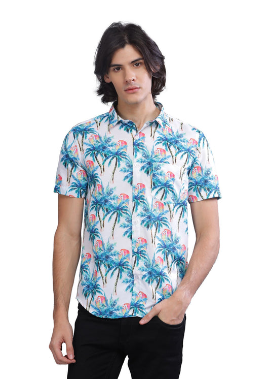 Parrot Printed Shirt - Tusok