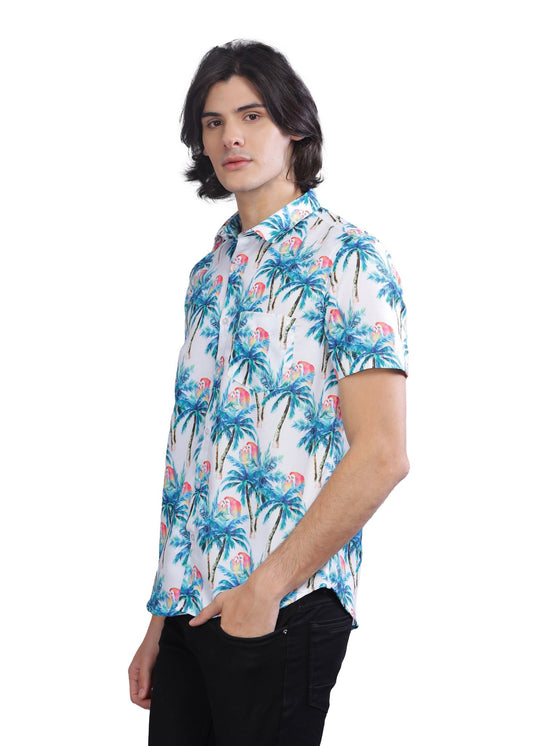 Parrot Printed Shirt - Tusok