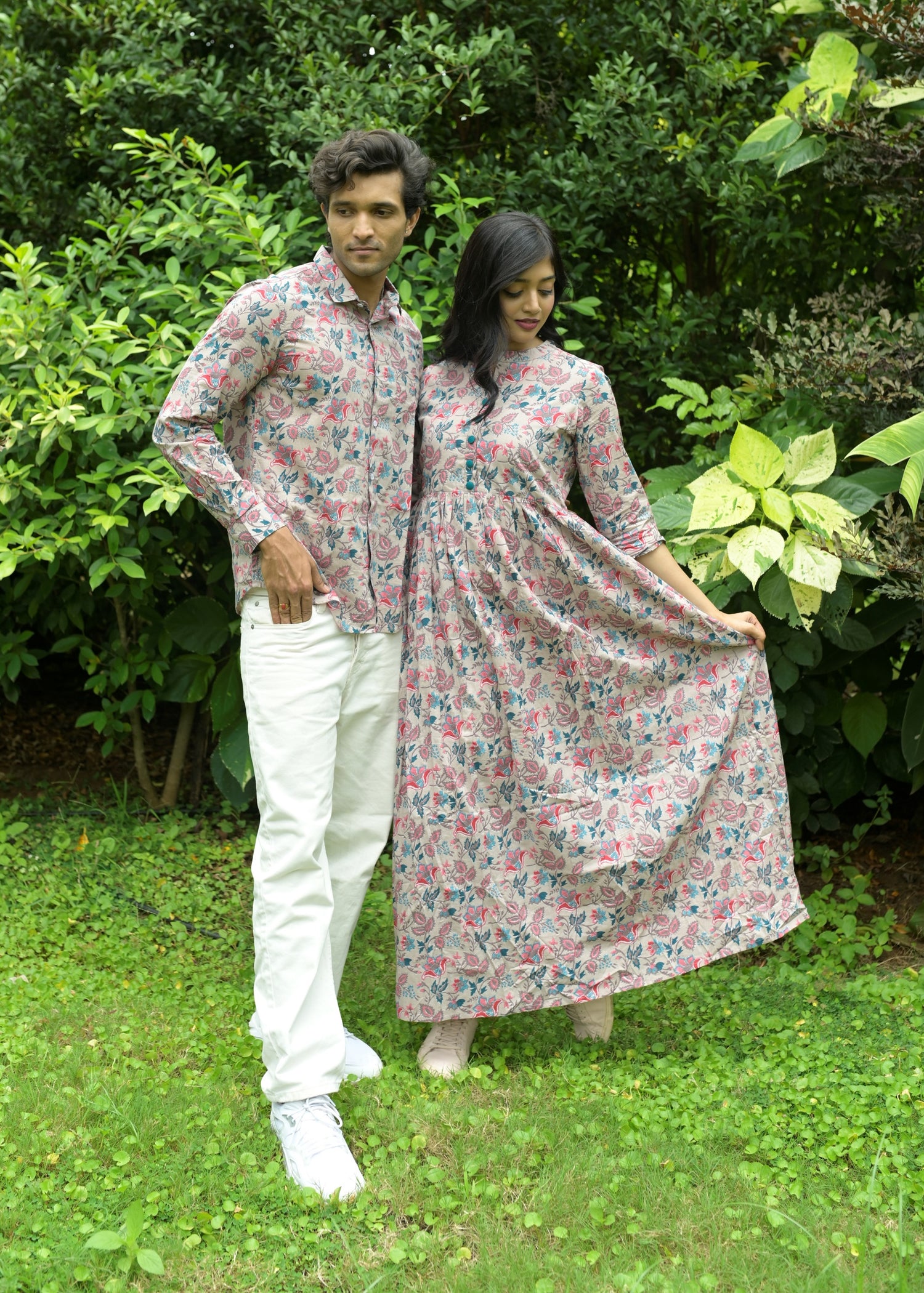 Navratri Couple Same Matching Dress – mahezon