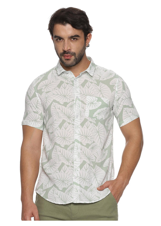 Green Meadow Mens Printed Shirt