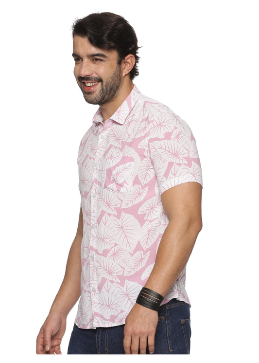 Pink Meadow Mens Printed Shirt