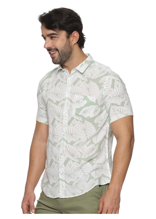 Green Meadow Mens Printed Shirt