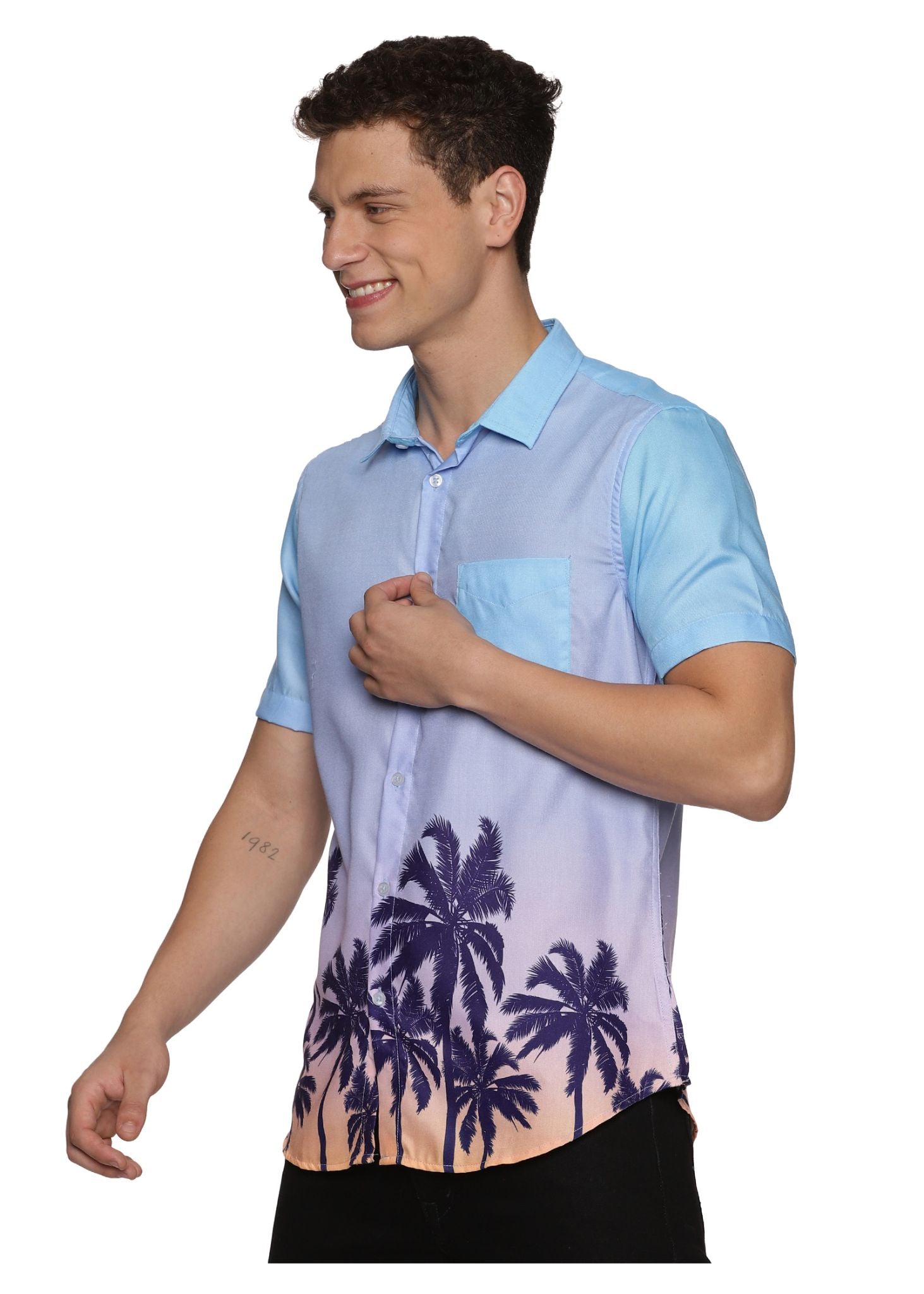 Niagara Printed Men Shirt - Tusok