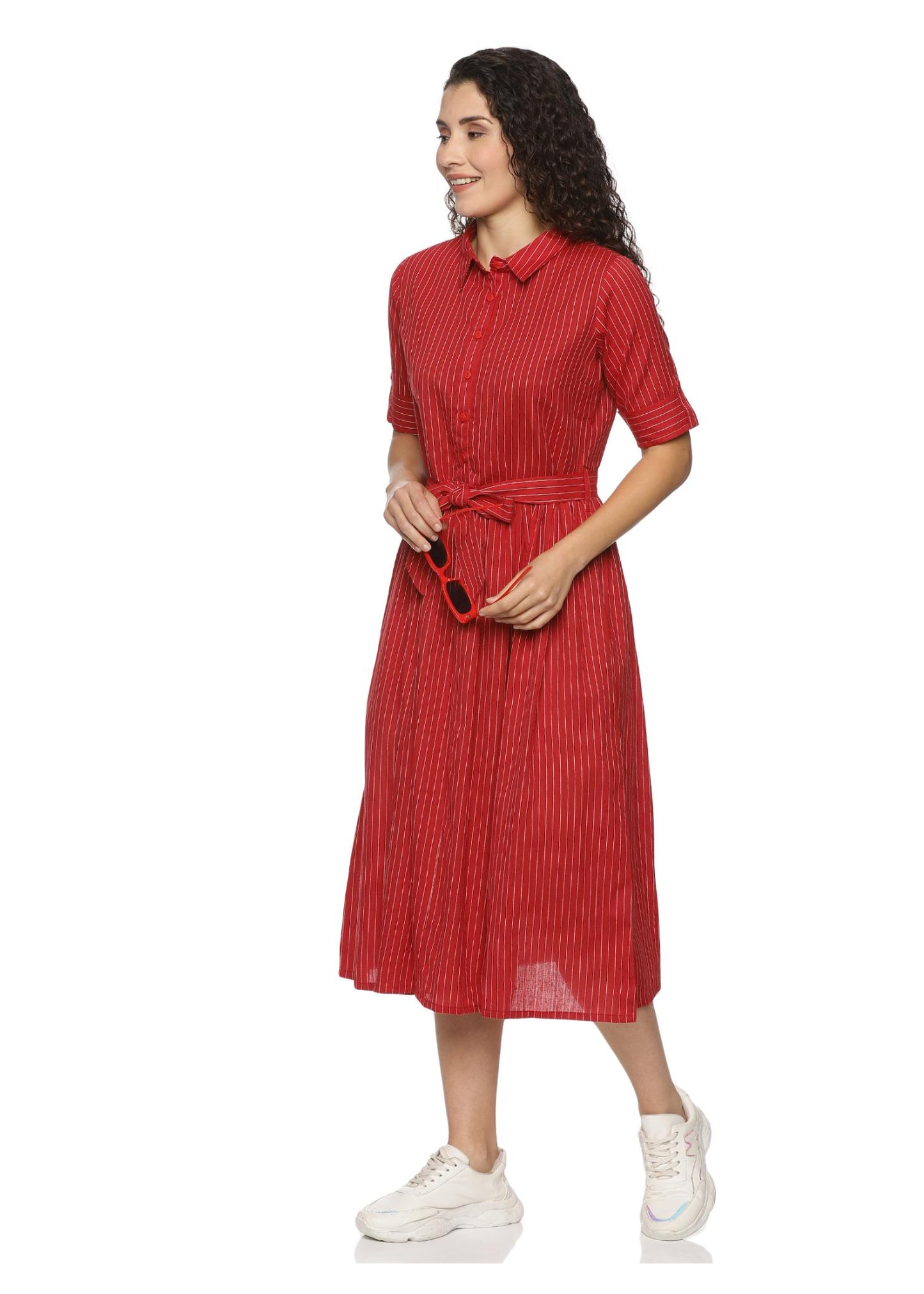 Scarlet Cotton Women Dress