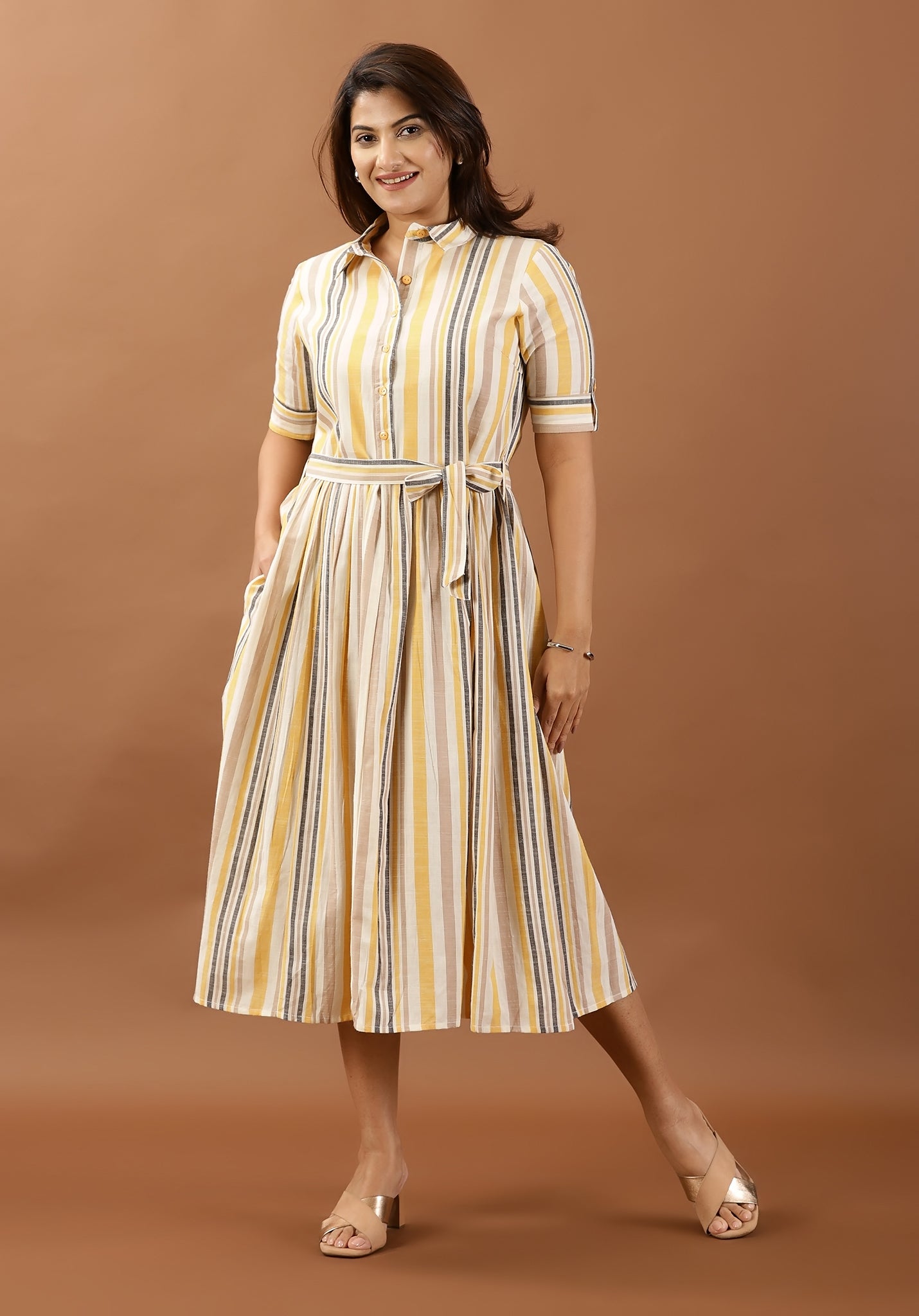 Topaz Couple Matching Shirt and Dress