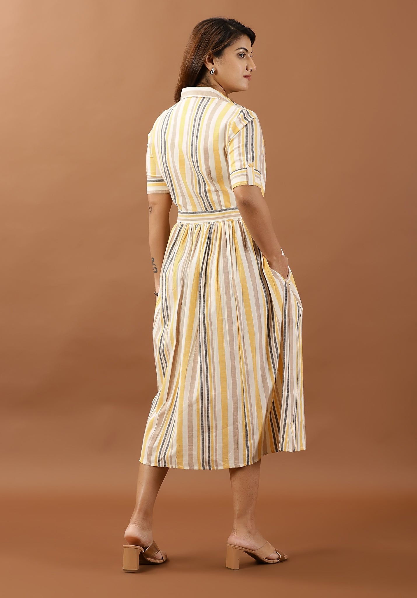 Topaz Couple Matching Shirt and Dress