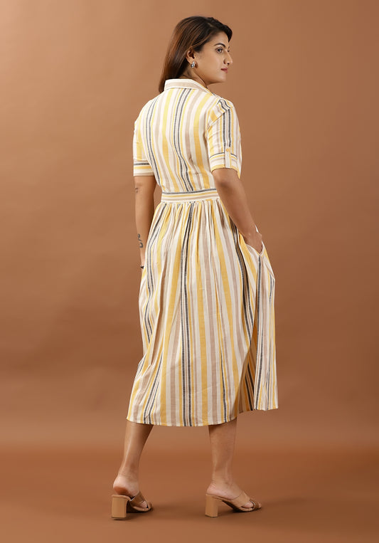 Topaz Cotton Women Dress