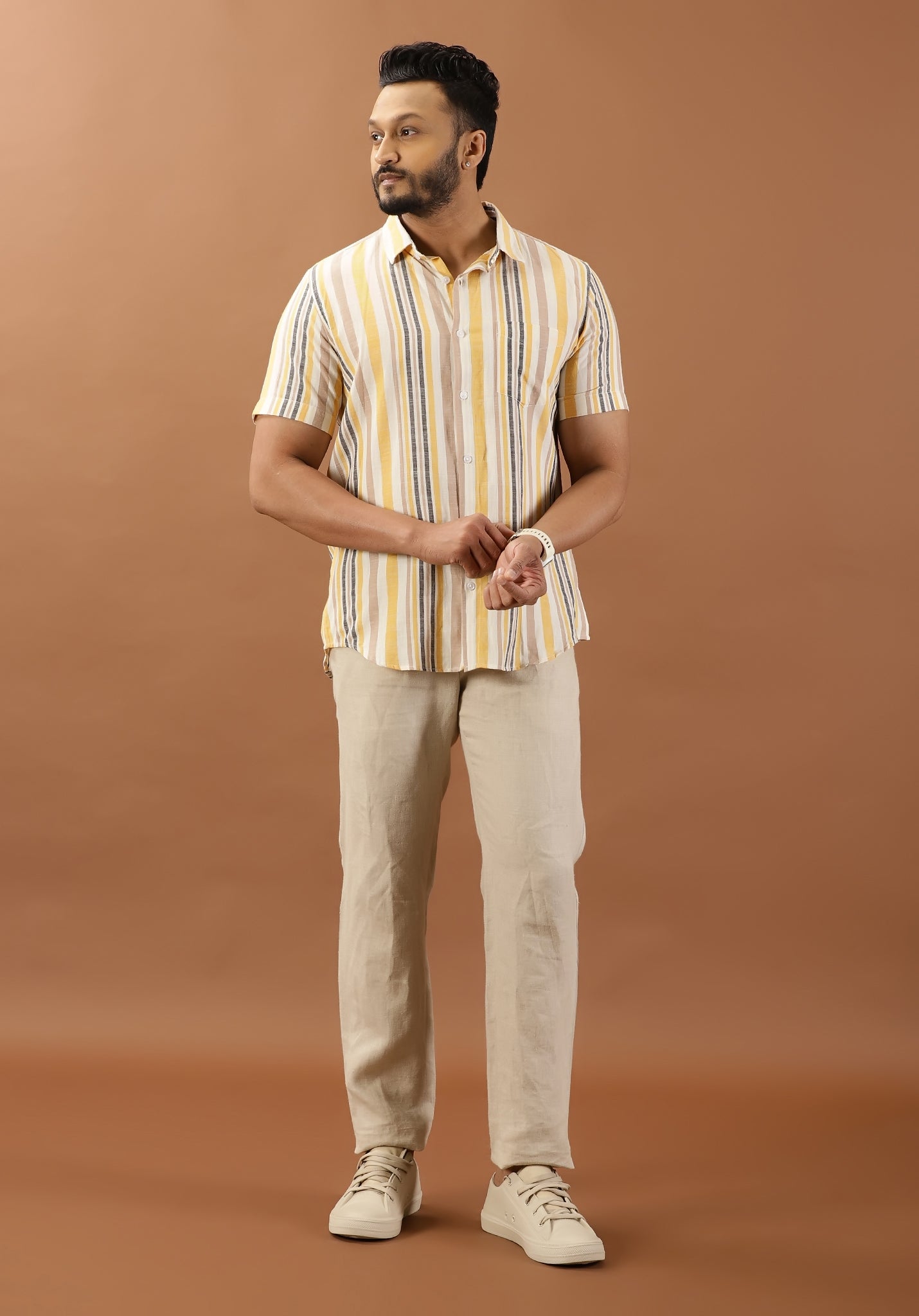 Topaz Couple Matching Shirt and Dress