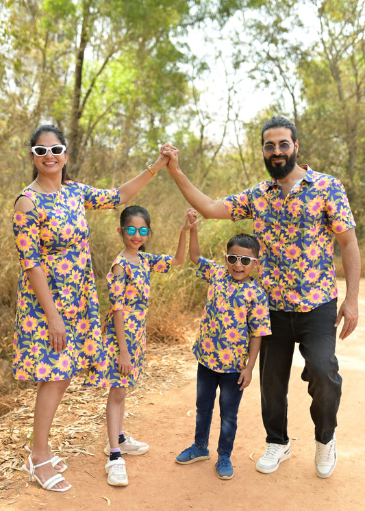 Sunflower Family Matching Combo