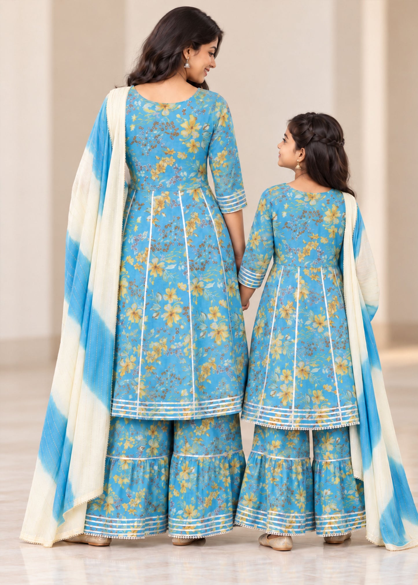 Turin Ethnic Family Matching Combo