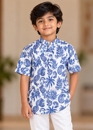 Paisley Unisex Kids Tshirt