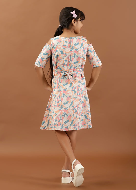 Mosaic Girls Frock