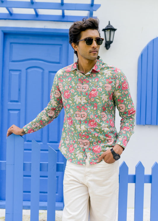 Chitra Couple Matching Shirt and Dress - Tusok