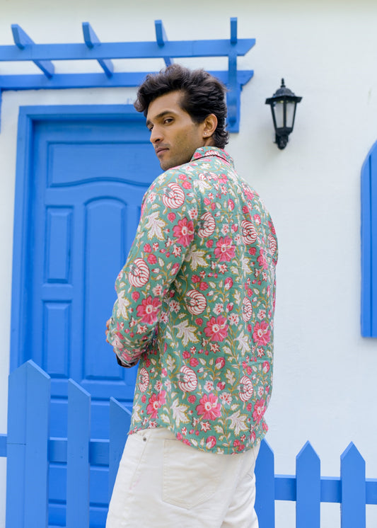 Chitra Cotton Mens Full Shirt - Tusok