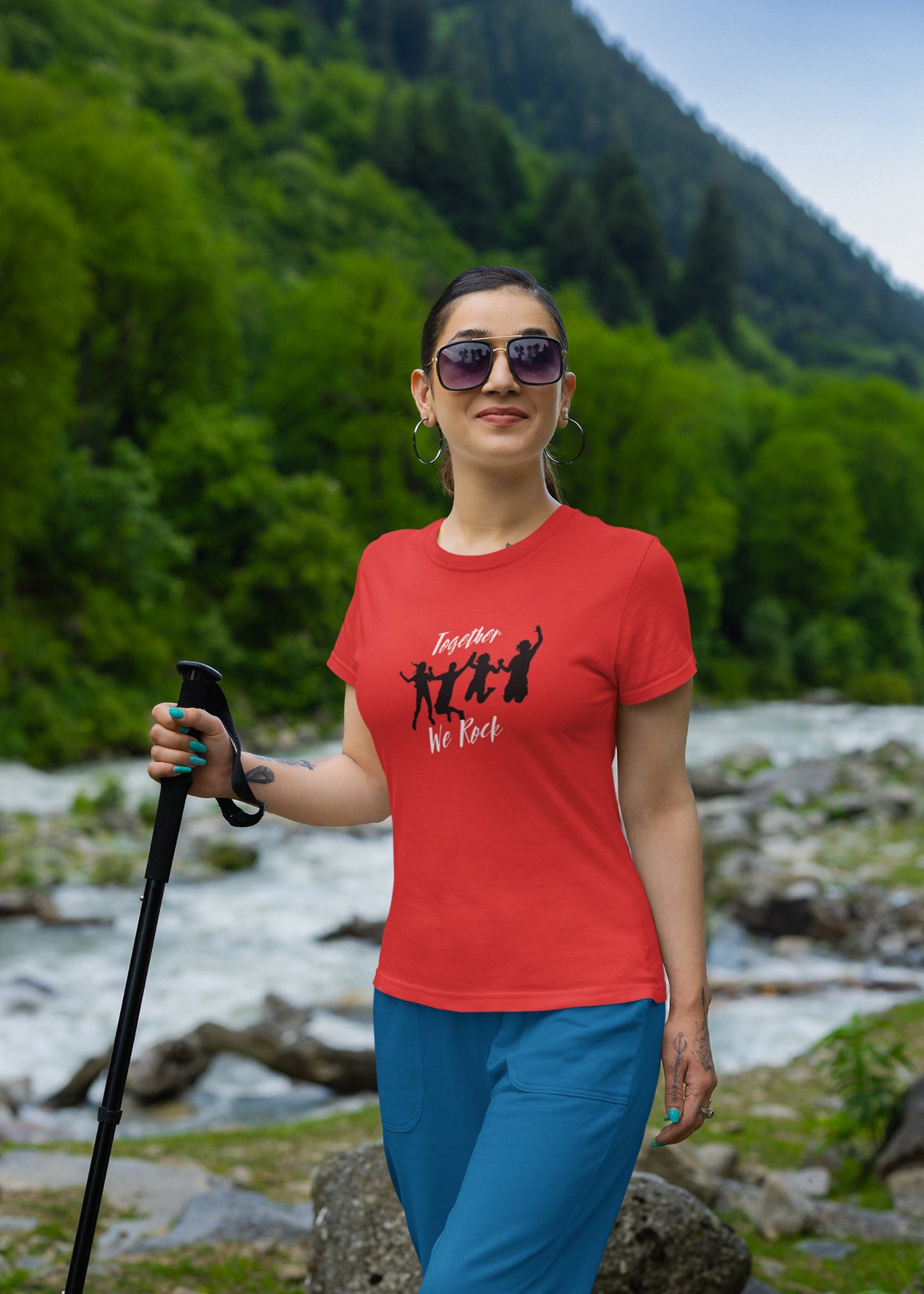 Together We Rock Red TWRO Family Tshirt