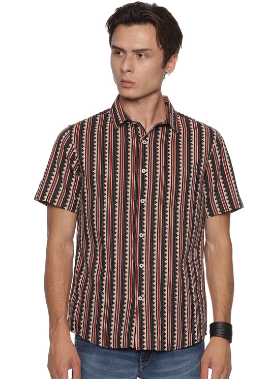 Raspberry Cotton Shirt - Tusok