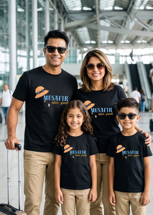 Musafir Hoon Yaaro Family Tshirt